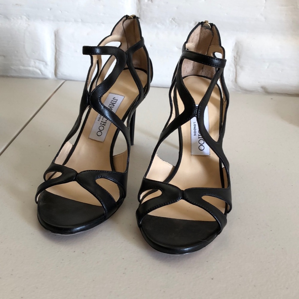 Jimmy Choo Black 3” Heels - Size 6